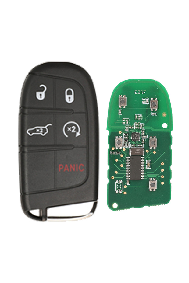 For jeep Renegade 4b plus 1b jingyuqin Remote Car Key 433Mhz ASK 4A Chip For JEEP Compass Renegade 2