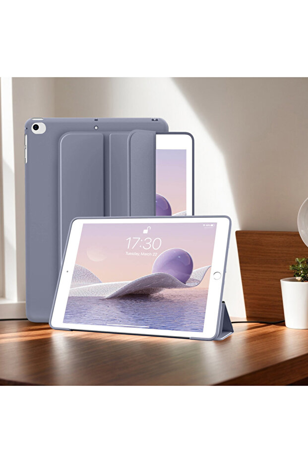 iPad mini 5 7.9 بوصة لافندر لجهاز iPad Mini 5 2019/ Mini 4 3 2 1 7.9 بوصة، غلاف سيليكون ناعم Trifo