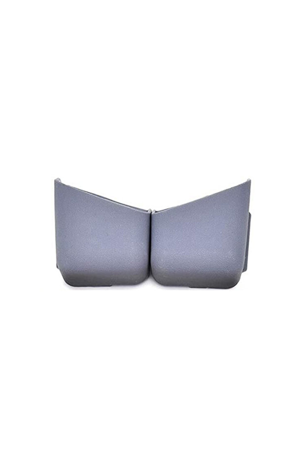 Gray 2Pcs Universal Car Sunglasses Phone Organizer Eyeglasses Glasses Holder Organizer Storage Boxes