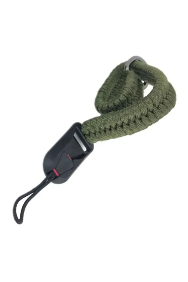 green Nylon Paracord Camera Wrist Strap Anti-Lost DSLR Camera Wrist Band Adjustable Handmade Outdoor
