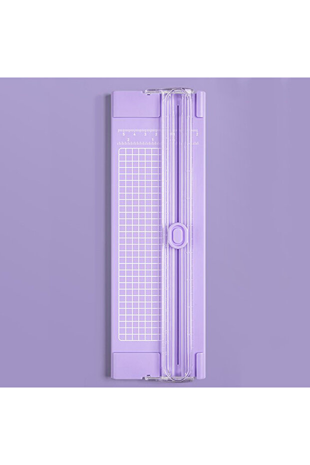 purple 1pcA4 Mini Paper Trimmer Paper Cutter Cutting Machine for Craft Paper Card Photo Laminated Pa