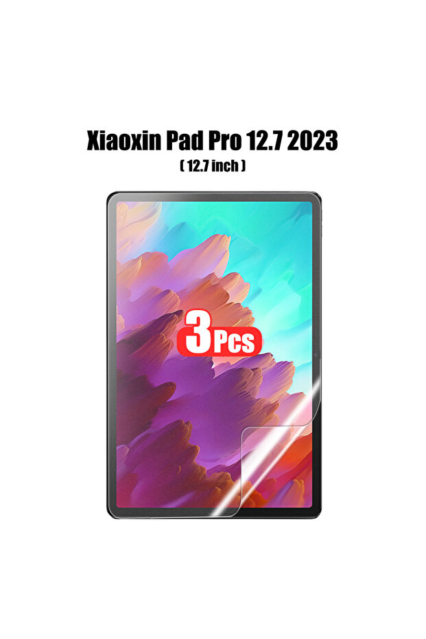 واقي شاشة Xiaoxin Pad Pro 2023 ثلاثي القطع، بملمس ورقي، متوافق مع Xiaoxin Pad 2024 و2022 وXiaoxin Pad Pro