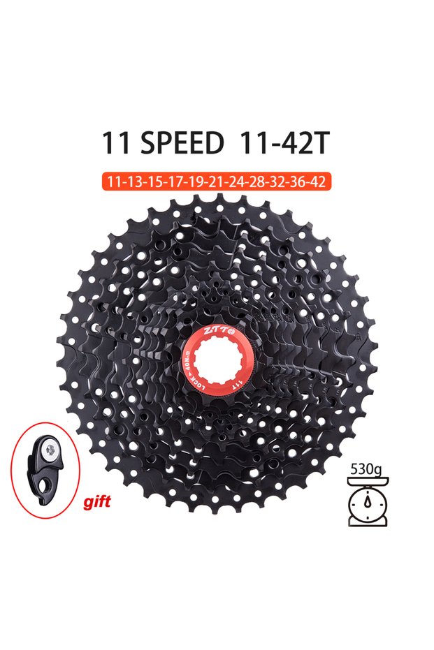 11s 42T black MTB Bicycle 11 Speed Cassette 11-36/40/42/46/50/52T 11V Mountain Bike Sprock