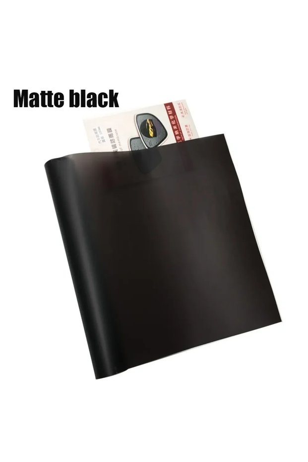 20cmx200cm Matte Back 50x500cm Headlight Taillight Vinyl Wrap Smoke Black Transparent Film Light Fil