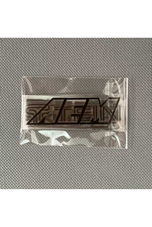S-11cm Length Black(no reflective) 15pcs Car Stickers Set Random Styles Reflective Racing Sponsor Vi