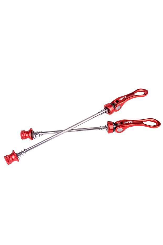 Red QR MTB Road Bike Bicycle Hub Quick Release Skewers lever Aluminum alloy Front 100mm Re