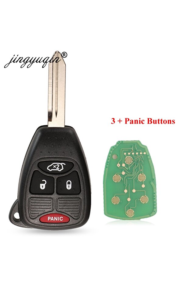 315Mhz pcf7941 4 Buttons SUV 315/433Mhz ID46 Remote Car Key Entry Transmitter for Dodge RAM JEEP Com