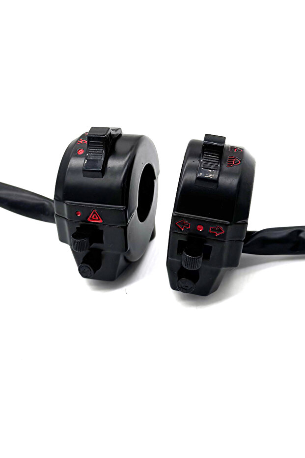 1 pair 22mm Motorcycle Handle Bar Left Right Electric Start Control Switches Horn Turn Signal Headli
