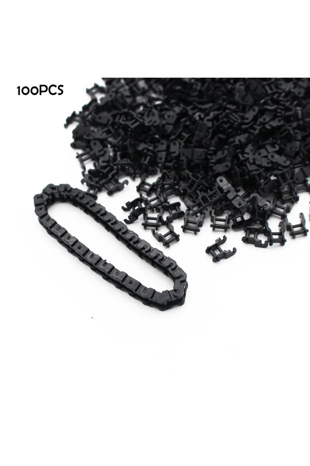 100pcs 100PCS Link Chain BricksTechnical Parts 3711 14696 for MOC Building Blocks Gear Tank Track T