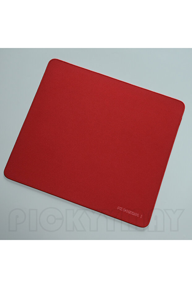لوحة ماوس ألعاب احترافية عالية الجودة بتصميم PICKYYMAY Pk Control 1 مقاس 400x450x4 مم C-CONTROL-RED