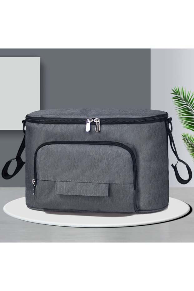 GRAY Mummy Bag Waterproof Diaper Bag Large Capacity Mommy Travel Bag Multifunctional Mater