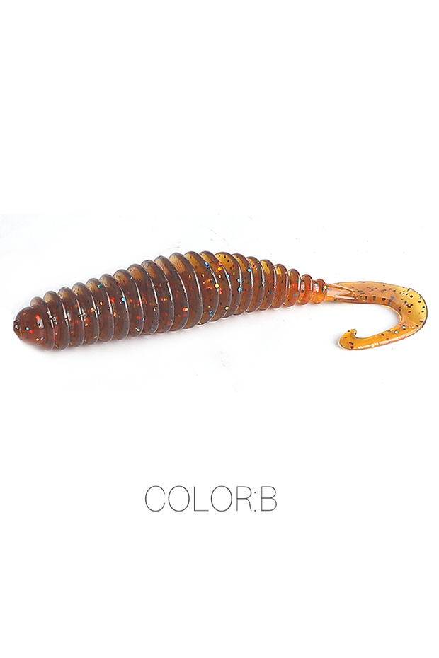 50mm20pcs B 2023 NEW Soft Bait Tanan-Tail 50mm 65mm Fishing Lures Pesca Carp Fishing Bass Lure Isca