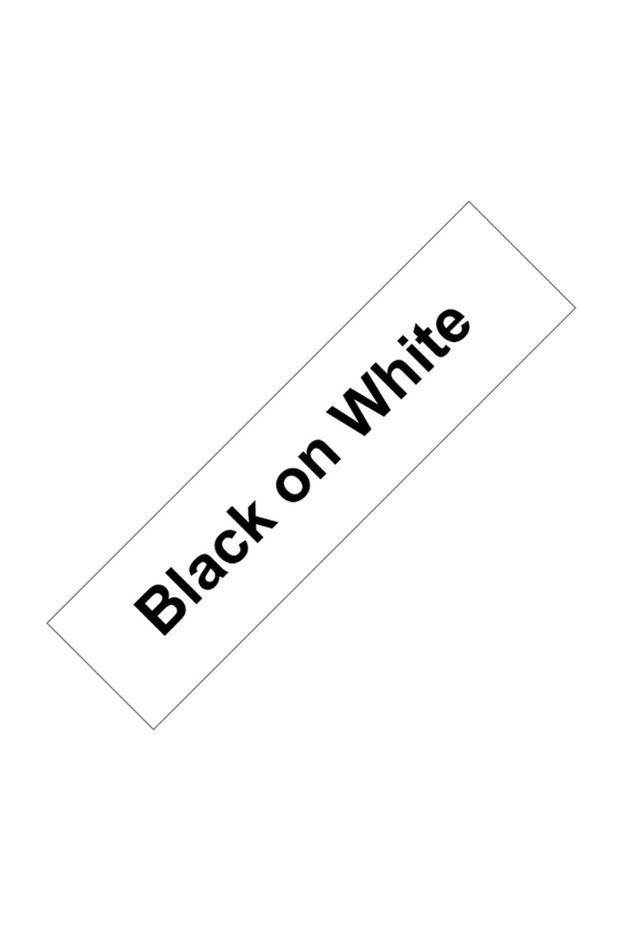 Black on White TZE 12mm tze231 tze335 tze631 tz131 MQP35 Laminated Ribbon Compatible for Brother Pto