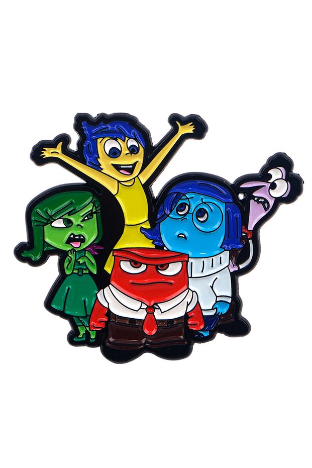 8 Cute Movie Character Enamel Pin Cartoon Brooch For Coat Women's Brooches Fashion Lapel Badges Jew.