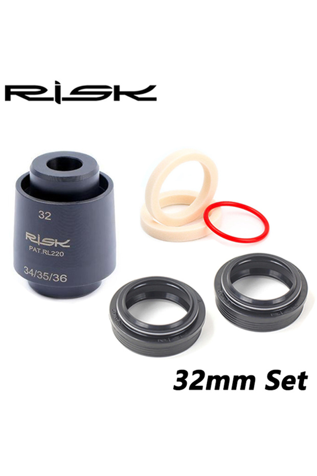 32mm Dust Seal Tool 32/34/35/36mm MTB Bike Fork Seal Wiper Tool Set Bicycle Suspension Oil Seal Driv