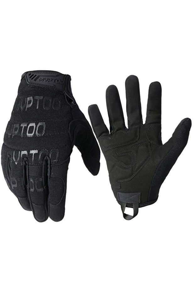 S Black Outdoor Tactical Gloves Touch Screen Training Sport Climbing Shooting Hunting Riding Cycling