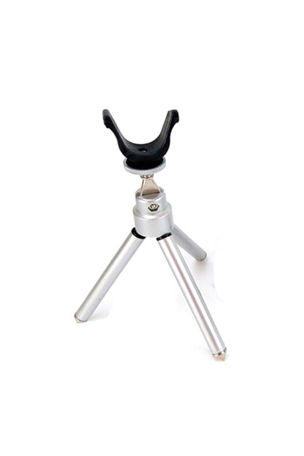 silver Folding Ice Fishing Rod Holder Telescopic Tripod Fishing Rod Rests Winter Ice Fishing Pole Ho