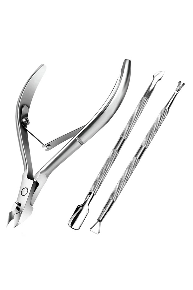 set B Manicure Set Tool Cuticle Skin Scissors Steel Push Dead Leather Fork Nail Clipper Cleaning Nai