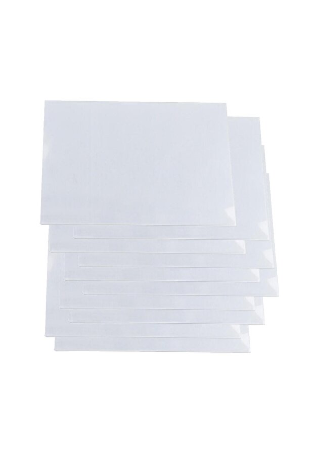 0.2mm Transparent 10x Blank Heat Shrink Papers Sheets 6Inchx8inch Handmade Supplies for Keychain Cra