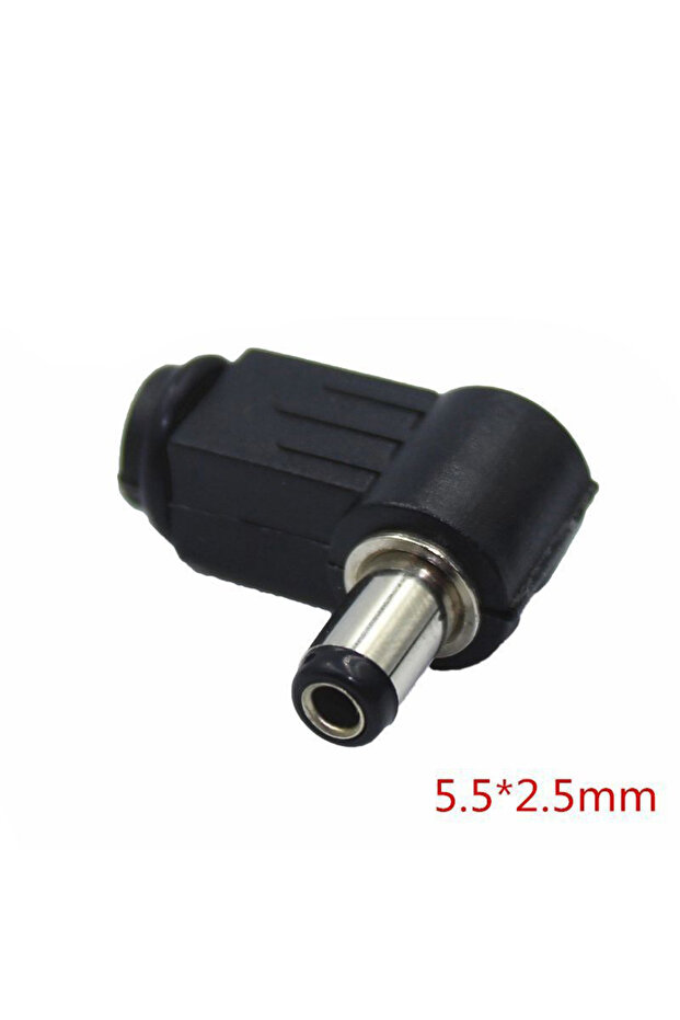 1pc 5.5x2.5mm 1/5pc 5.5*2.5mm DC Plug 90 Degree Elbow DC Power Plug Wiring Assembly Welding Wire