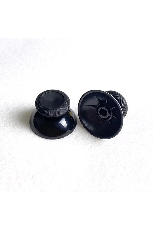 VIKEFON 10PCS Black For Xbox One Game Controller Accessories Game Pad Mushroom Head Joystick 10-100