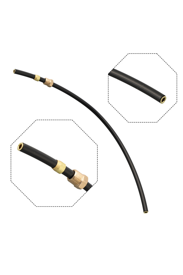 High Pressure Nylon Tube Hose for Air Compressor Copper Accessories Connects Pressure Switch and ...