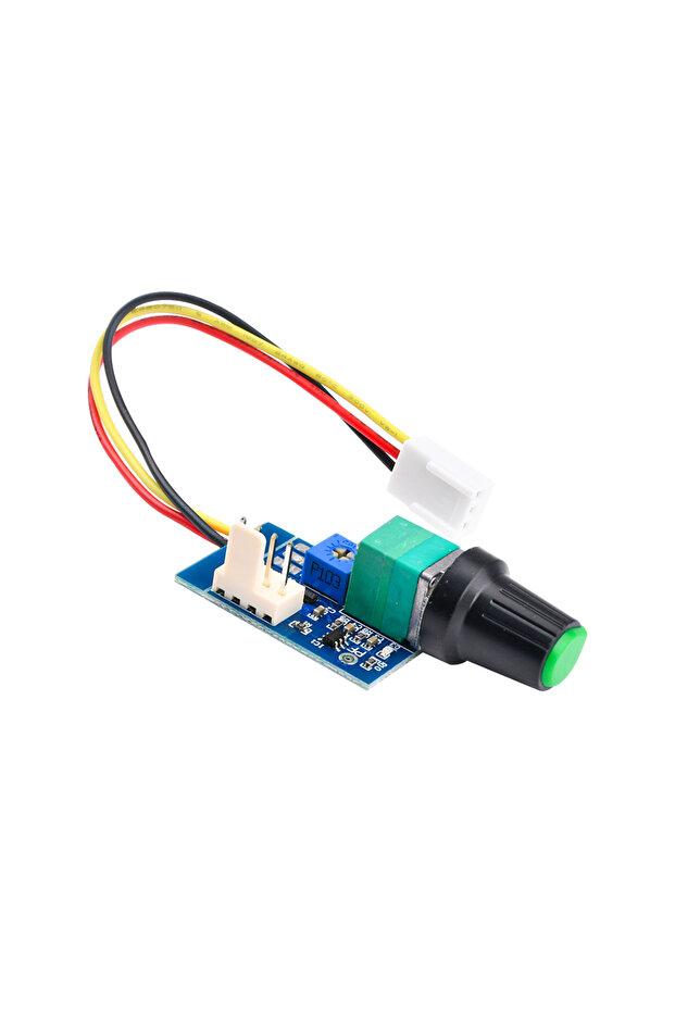 DC 12V PWM Speed Controller Fan Speed governor 4 Wire Computer Temperature control Switch for PC ...