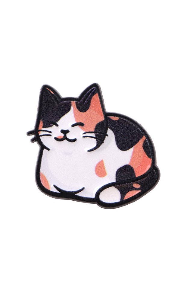 5 Cute Colorful Cat Brooches For Women Cartoon Enamel Pin Animal Metal Badge Jewelry Clothing Backpa