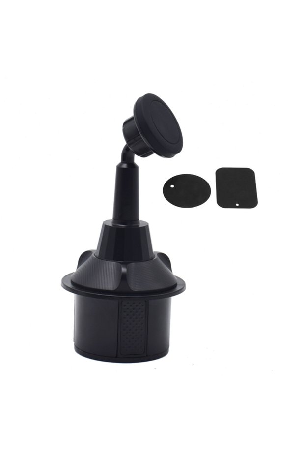 GRAY Mini Magnetic Car Cup Holder Phone Mount Magnet Cell Phone Car Stand for Cup in Car Holder for