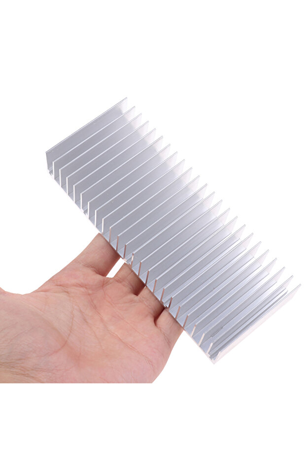 One Size [E] 150x60x25mm Radiator Aluminum Heatsink Extruded Heat sink for LED Electronic