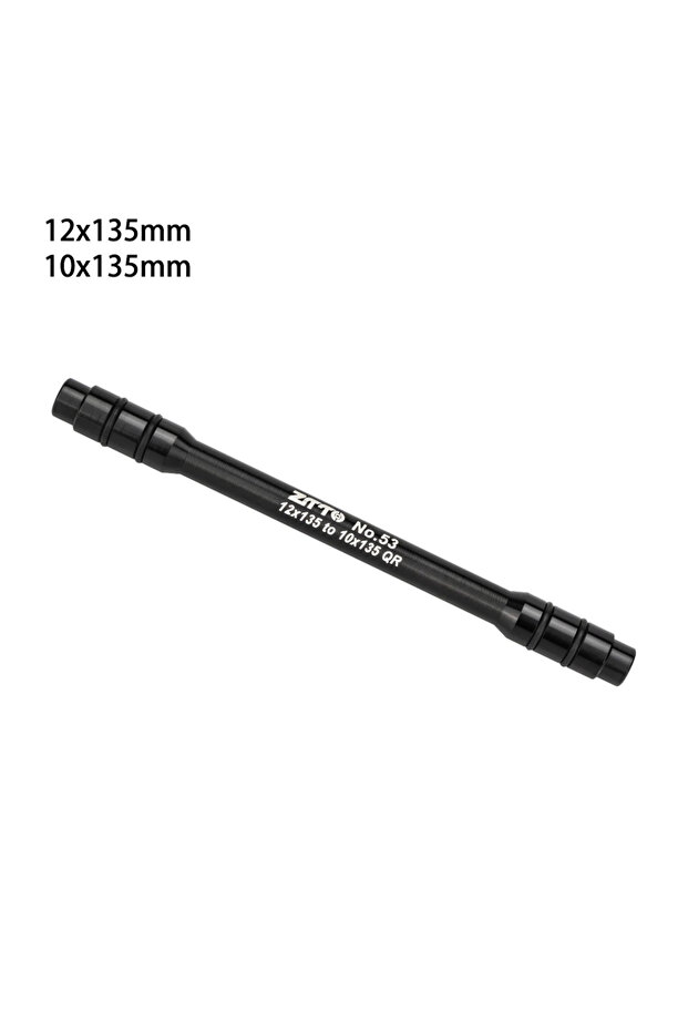 135x12 to 10 BLACK Bicycle Hub Thru Axle Adapter 15MM to 9MM QR Quick Release 15mm to 12mm