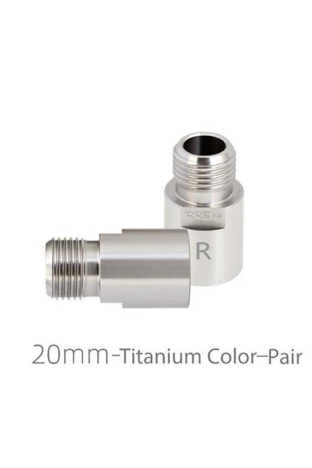 20mm silver Stainless Steel Material Bike Pedal Axle Extenders Bicycle Pedal Extension Bolts Spacers
