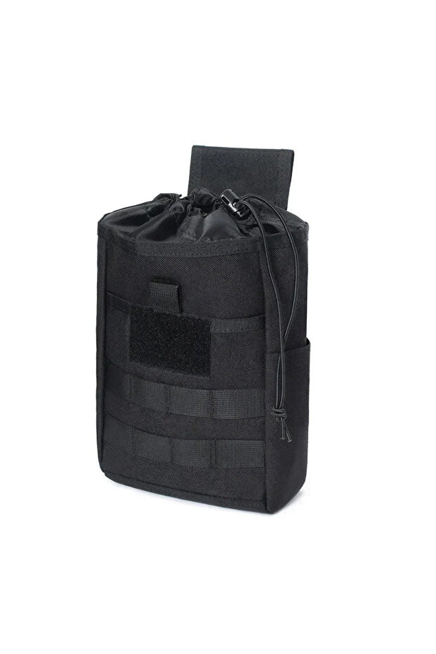 B Recycled Bag Black Foldable Molle Dump Drop Pouch Recycle Waist Pack Bags Outdoor Sport Hunting Ut