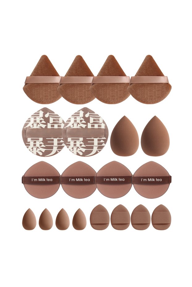 20 pieces 10/20/40/50/60Pcs of bandage makeup remover pads Use makeup remover and powder to cover bl