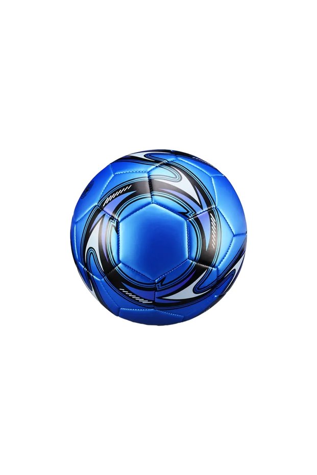 Blue Standard Size 5 Soccer Ball Leakproof Campus Football Wear Resistant New Soccer Ball Elast...