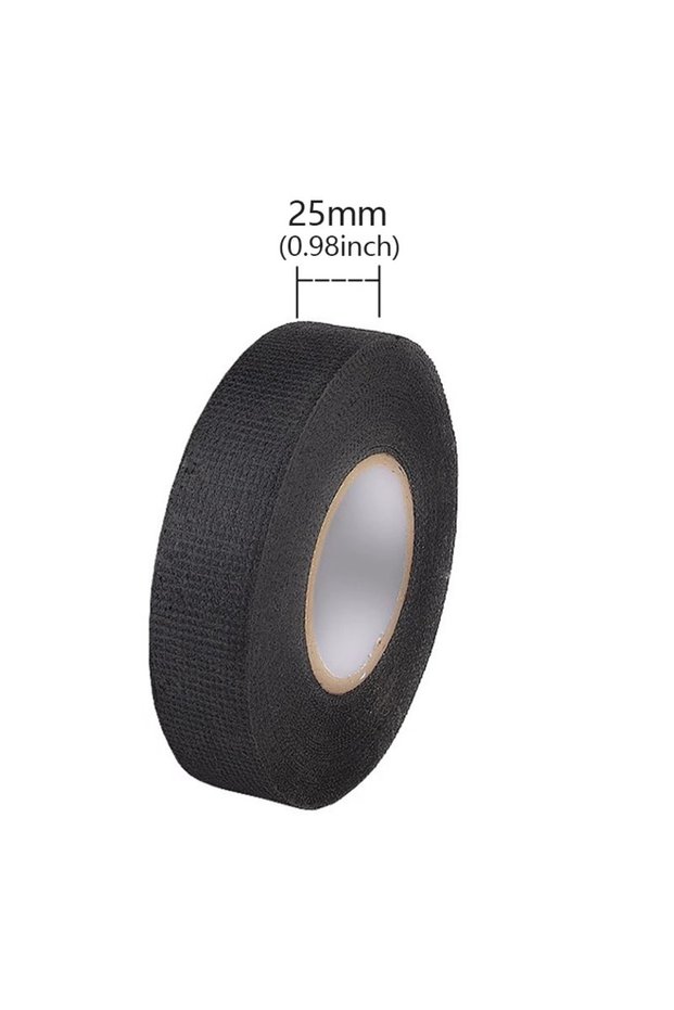 25M 25mm Electrical Tape Heat Resistant Harness Car Cable Harness Waterproof Insulating Electrical T