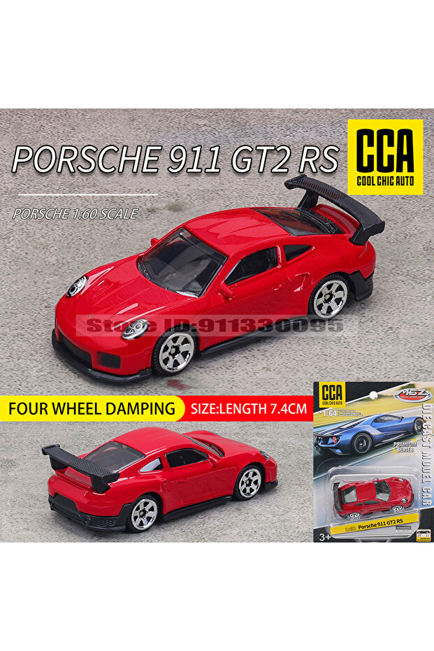 1-60 911 GT2 RS CCA 1:64 Pagani BMW Porsche Exquisite hanging model classic car static car model all