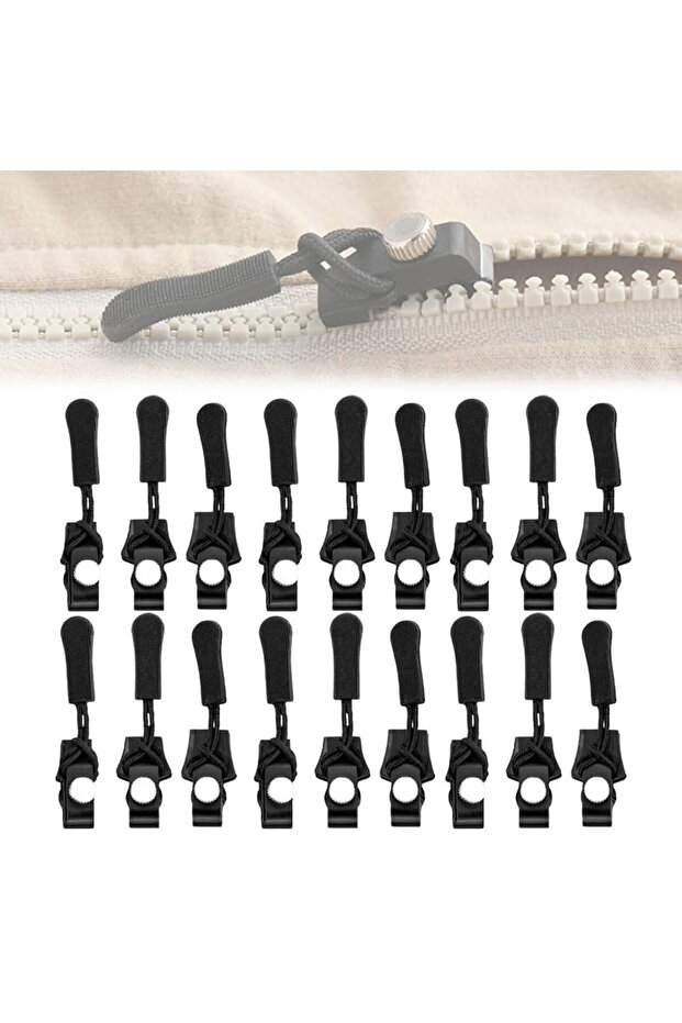 18pcs Small Zipper Repair Kit Universal Instant Zipper Repair Replacement Zipper Sliding Teeth Rescu