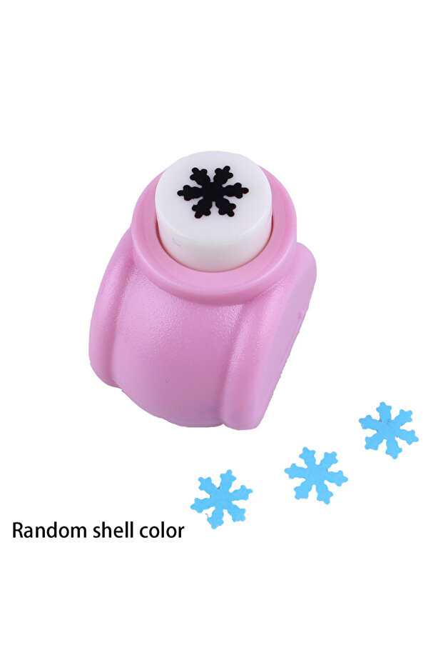 Snowflake 1Pcs Mini Scrapbook Punches Handmade Cutter Card Craft Calico Printing DIY Flower Paper Cr