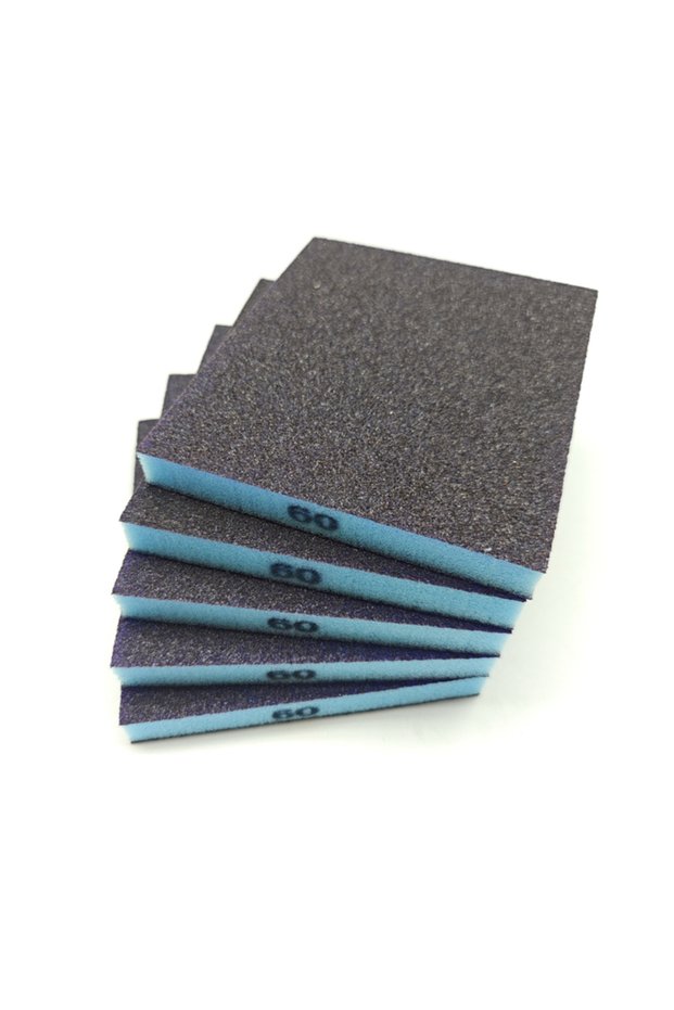 5Pcs 60Grits 5/6pcs Sanding Sponge Coarse Medium Fine Grit Sanding Block Sander Sponges Sandpaper Fo