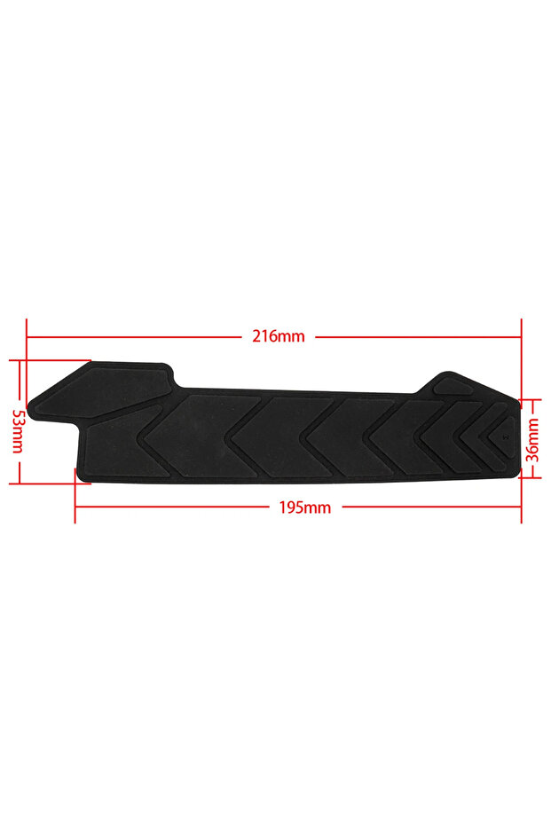 Sticker A MTB Road Bike Frame Protector Bicycle Anti-Slip Sticker Silicone Chainstay Prote