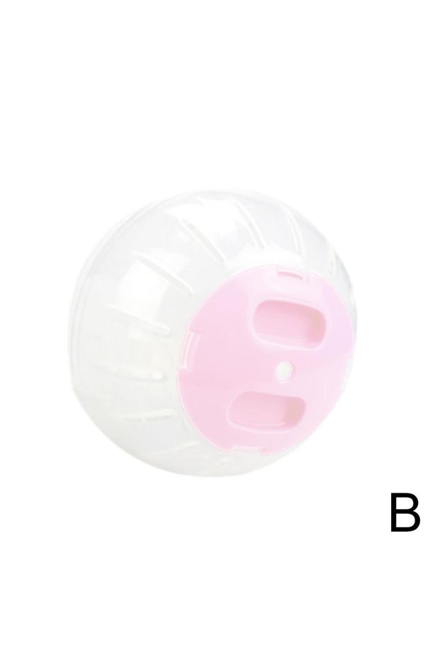 pink Small Pet Mice Jogging Ball Plastic Outdoor Sport Ball Grounder Rat Toy Hamster Gerbil Exercise
