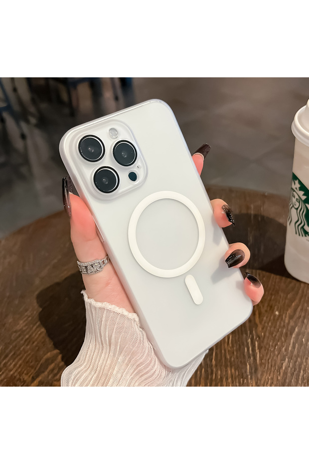 جراب كمبيوتر شفاف غير لامع رفيع للغاية لهاتف iPhone 15 Pro جراب كمبيوتر شفاف غير لامع رفيع للغاية لهاتف iPhone 11 12 13