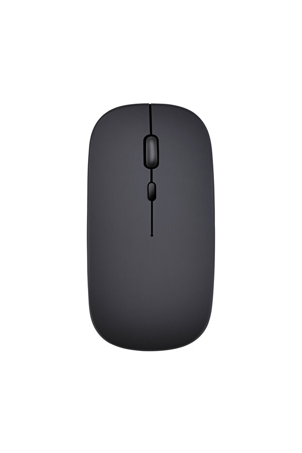 Black Silent Bluetooth Mouse Marcaron Computer Laptop Optical Mouse Wireless for iPad Le...