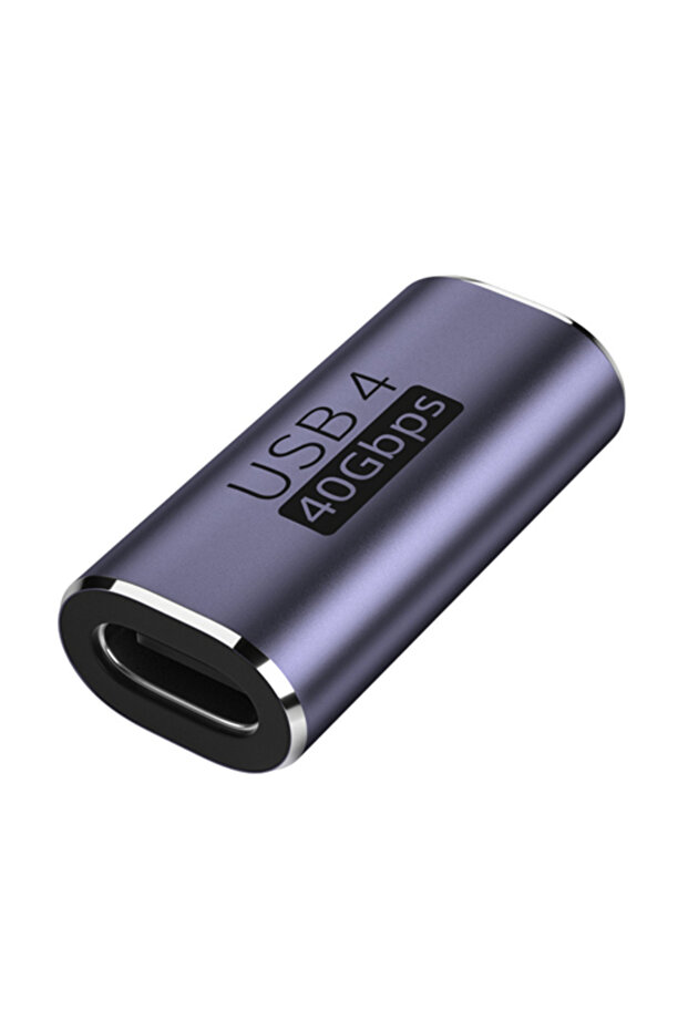 نمط F NNBILI USB4.0 40Gbps OTG محول من النوع C 100W 5A USB C إلى النوع C محول شحن سريع USB