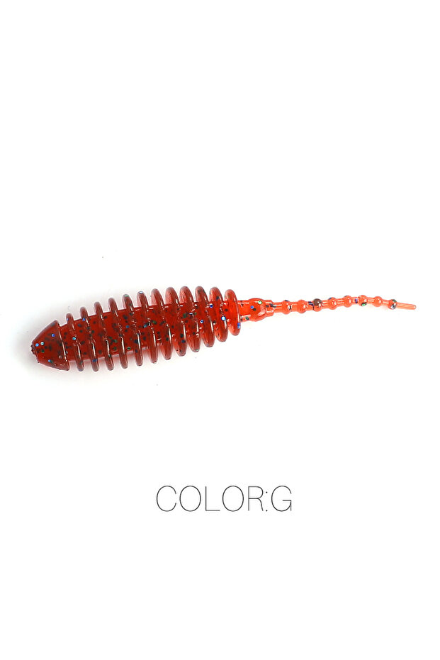 50mm 20pcs G 2023 new Supercontinent CHORO tanta Small soft bait tail 50mm Artificial Pesca Leurre S