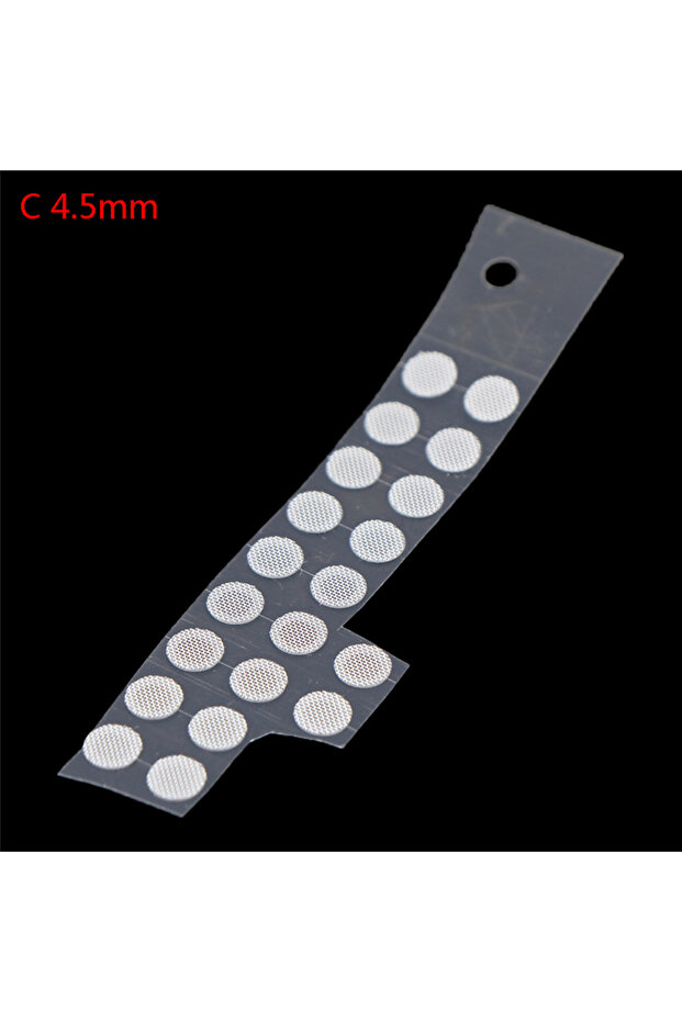 C 20PCS 3.7mm 4.0mm 4.5mm 4.8mm 5.0mm Stainless Steel In-Ear Earphone Filter Dust Net Earbuds With .