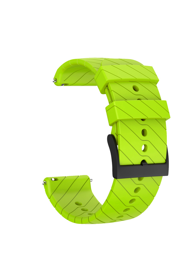 24mm green 24mm silicone strap Suunto 7 Suunto 9 Baro Suunto Spartan sport soft silicone Hr bracelet