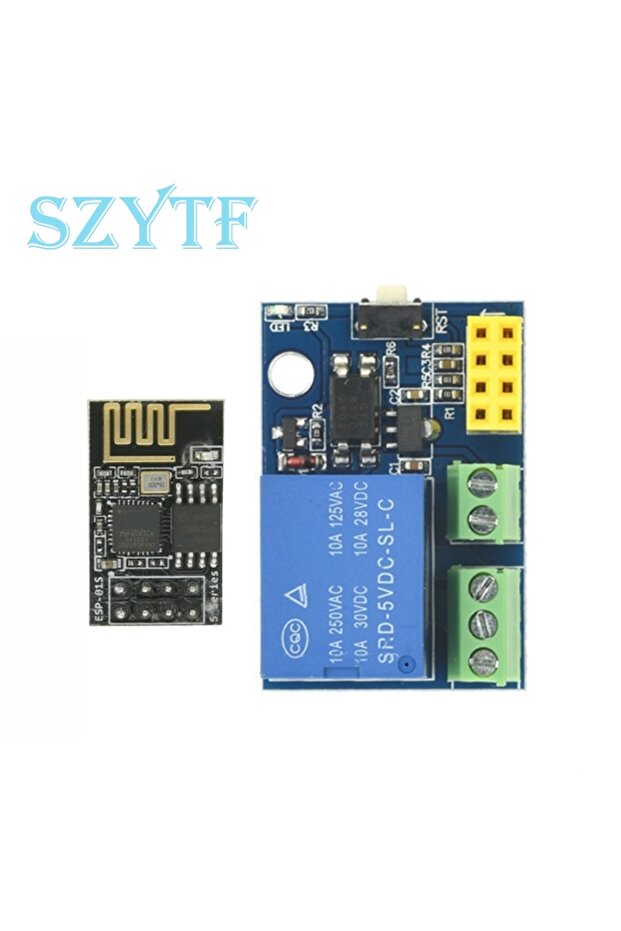 وحدة ESP-01S ومرحل ESP8266 ESP-01S 5V WiFi وحدة مرحل الأشياء الذكية للمنزل مفتاح التحكم عن بعد