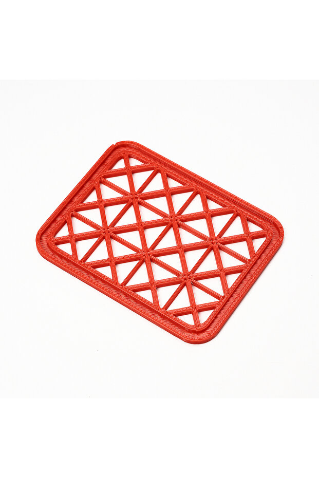 lid(red) 3D Printed Beer Crate Style Stackable Battery Storage Box, AA and AAA Sizes, 18650 21700 9V